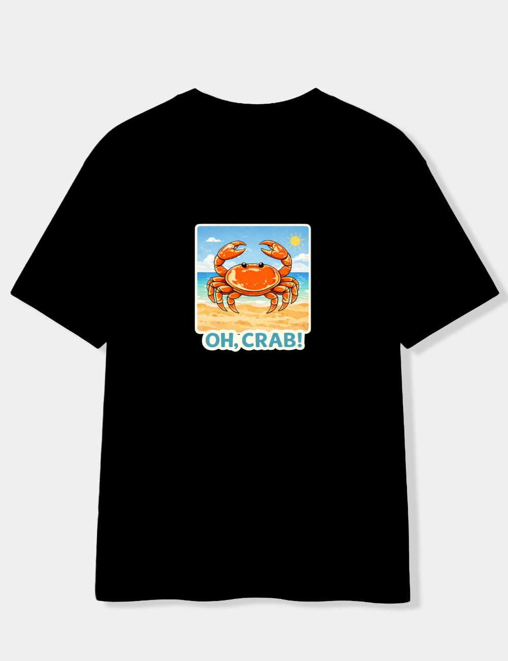 OH CRAB OVERSIZED T-SHIRT