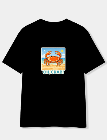 OH CRAB OVERSIZED T-SHIRT