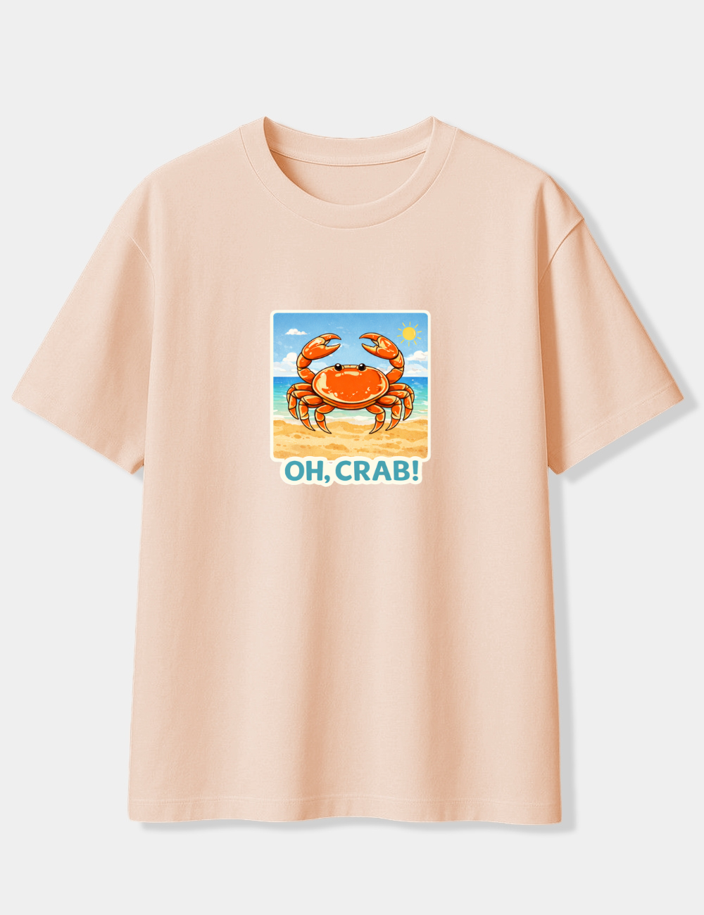 OH CRAB OVERSIZED T-SHIRT