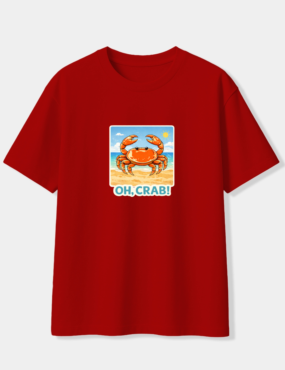 OH CRAB OVERSIZED T-SHIRT