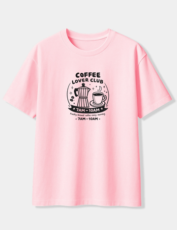 COFFEE LOVER CLUB OVERSIZED T-SHIRT