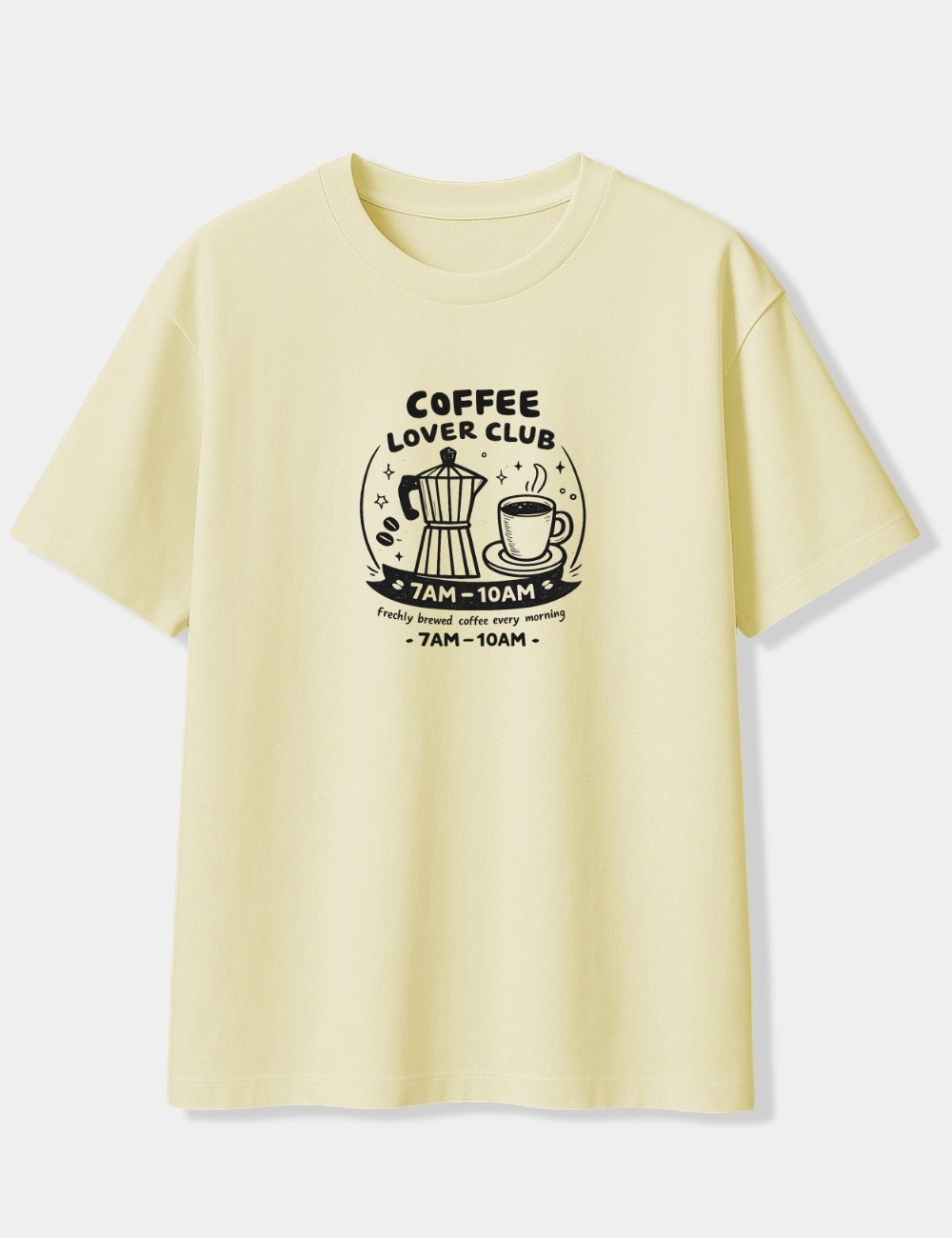COFFEE LOVER CLUB OVERSIZED T-SHIRT