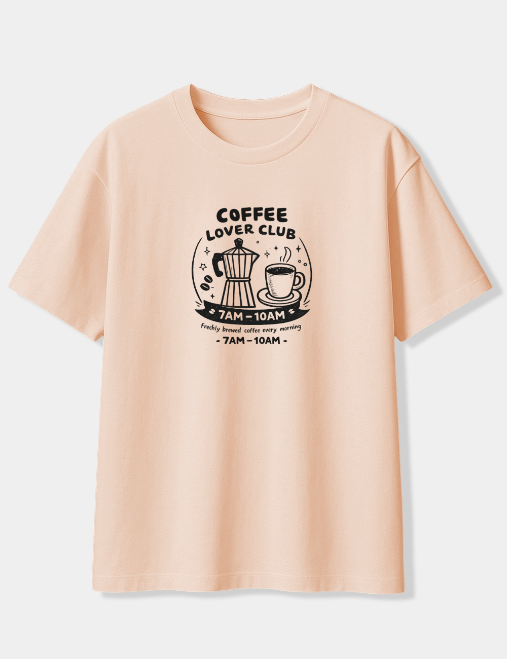 COFFEE LOVER CLUB OVERSIZED T-SHIRT