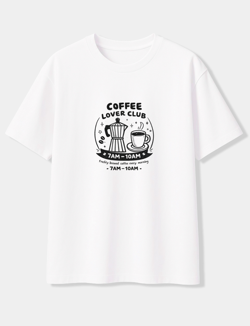 COFFEE LOVER CLUB OVERSIZED T-SHIRT