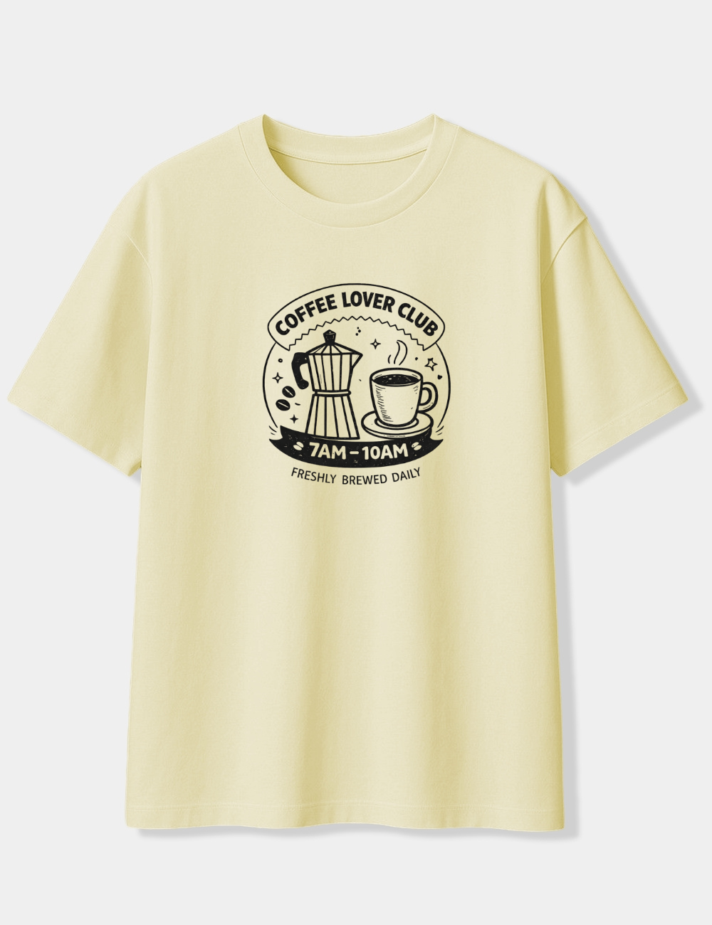 COFFEE LOVER CLUB OVERSIZED T-SHIRT