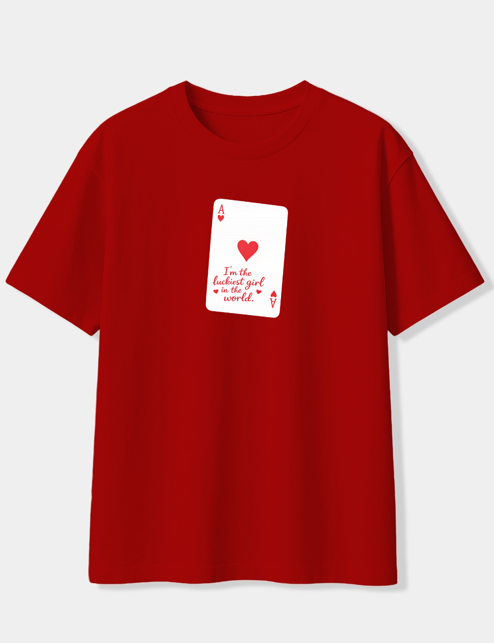 CARD OVERSIZED T-SHIRT