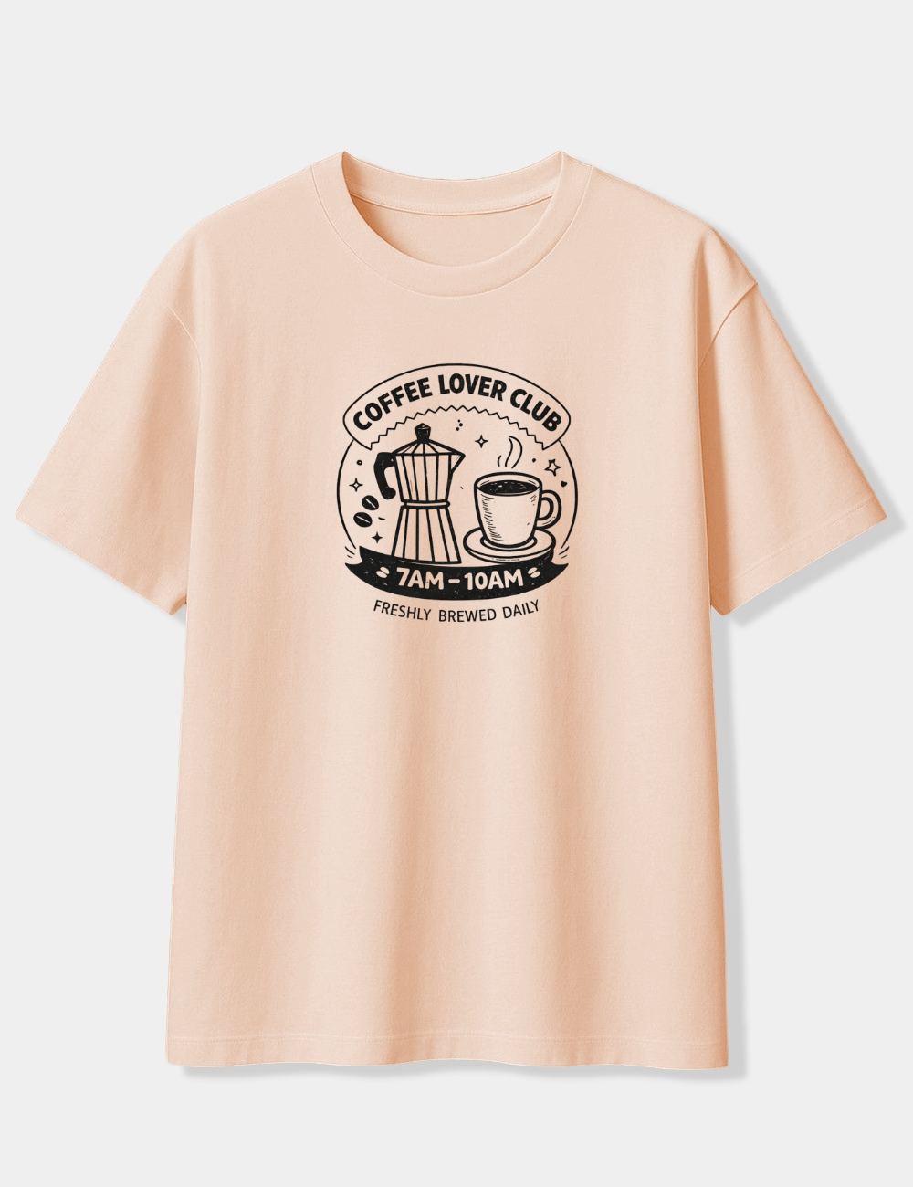 COFFEE LOVER CLUB OVERSIZED T-SHIRT