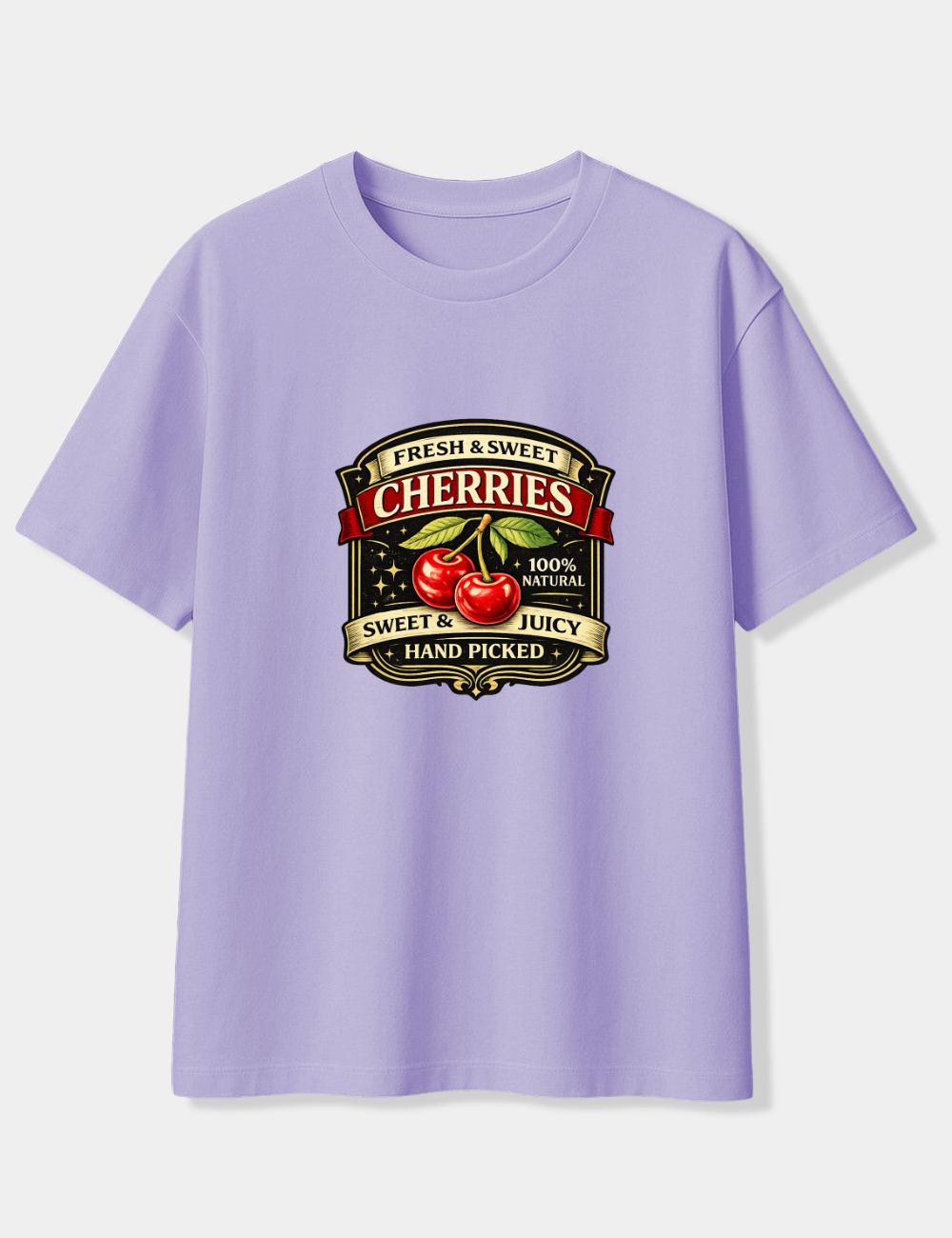 CHERRIES OVERSIZED T-SHIRT