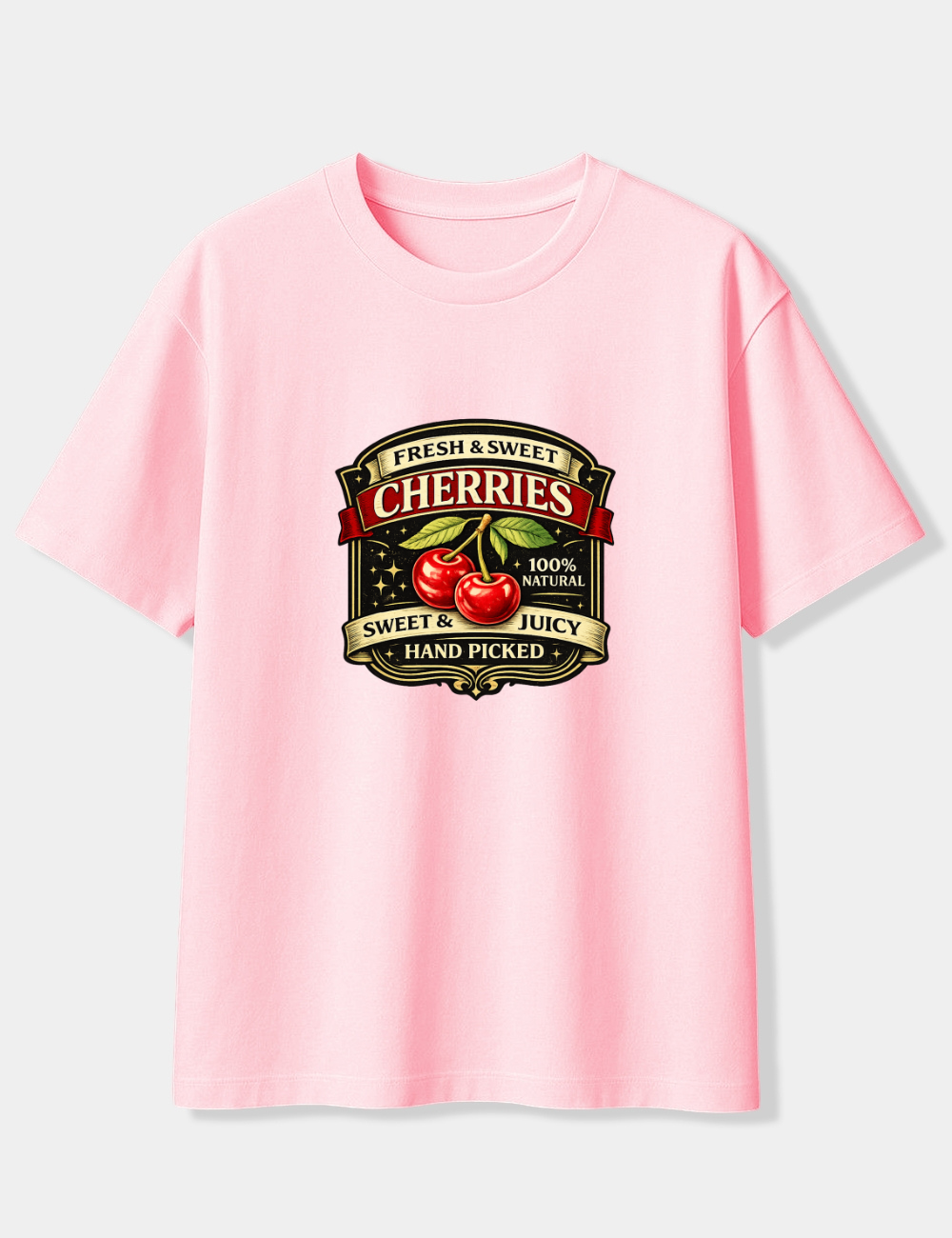 CHERRIES OVERSIZED T-SHIRT