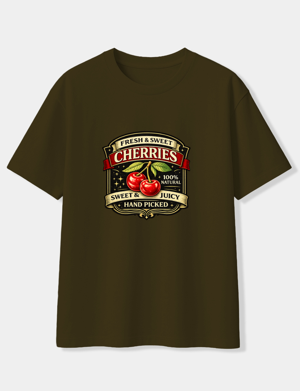 CHERRIES OVERSIZED T-SHIRT