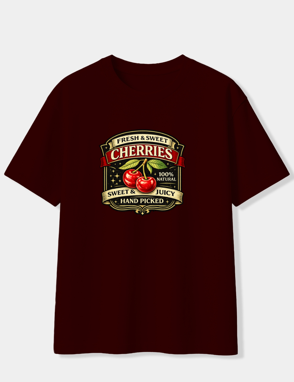 CHERRIES OVERSIZED T-SHIRT