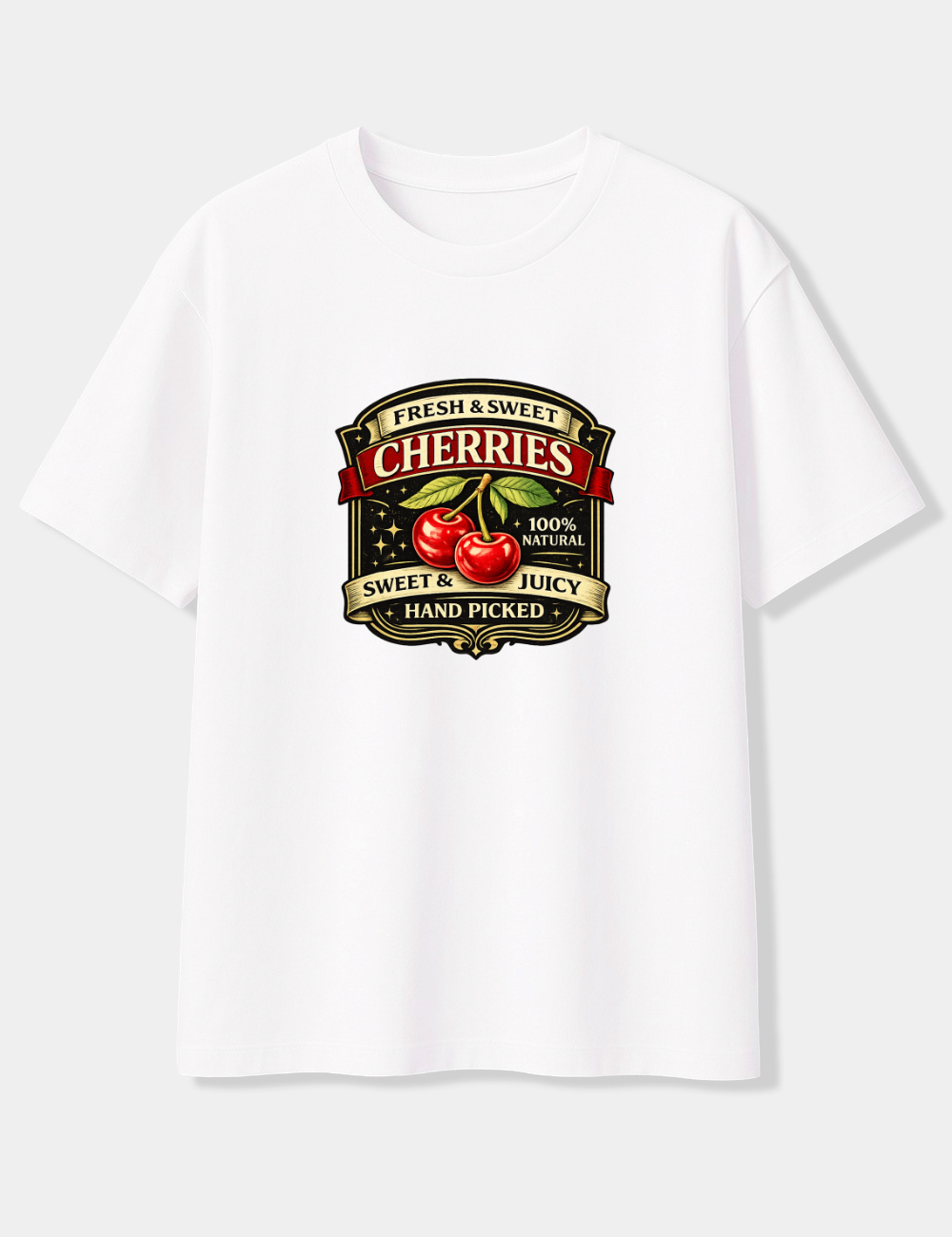 CHERRIES OVERSIZED T-SHIRT