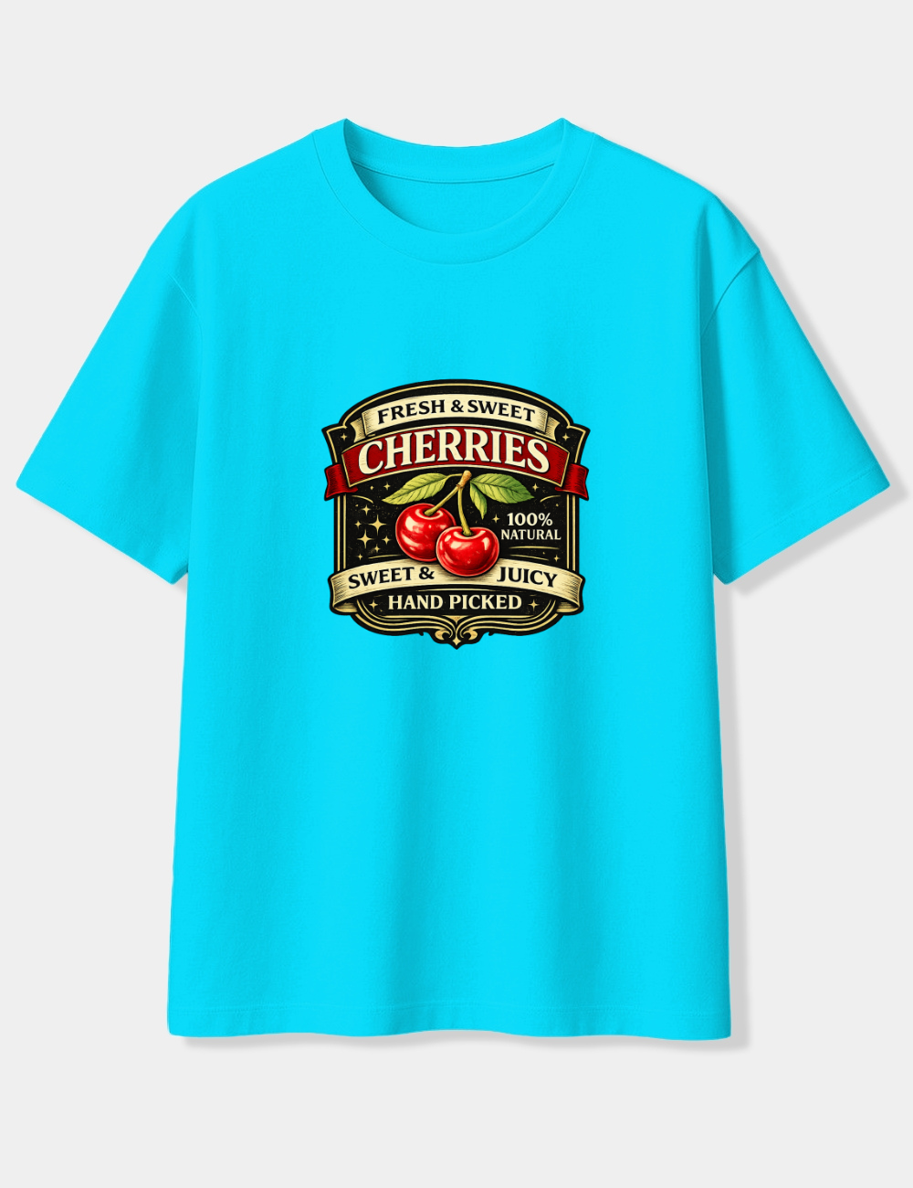 CHERRIES OVERSIZED T-SHIRT