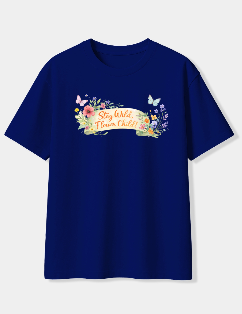 STAY WILD FLOWER CHILD OVERSIZED T-SHIRT