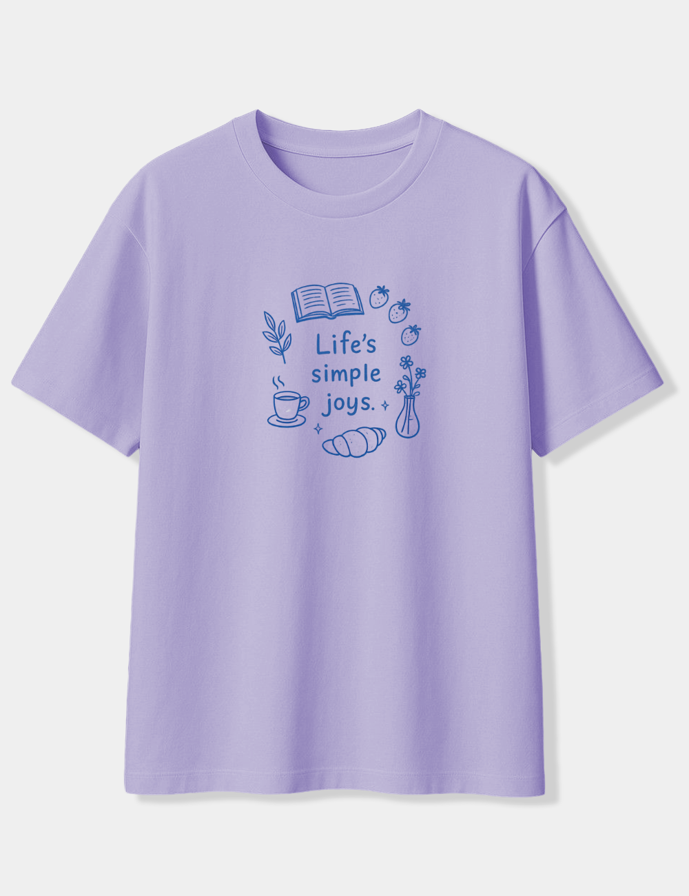 LIFE'S SIMPLE JOYS OVERSIZED T-SHIRT