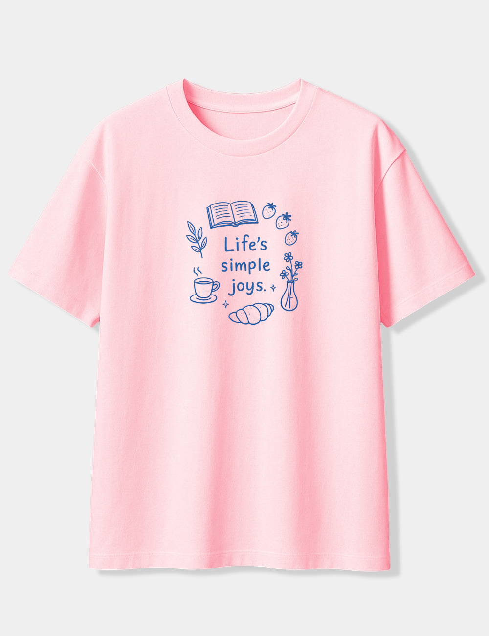LIFE'S SIMPLE JOYS OVERSIZED T-SHIRT