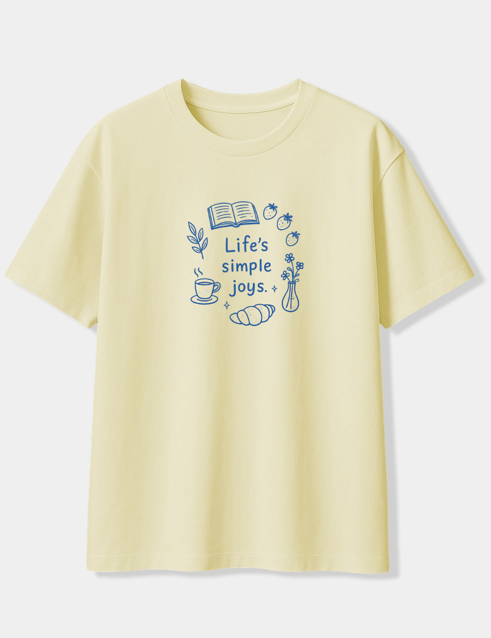 LIFE'S SIMPLE JOYS OVERSIZED T-SHIRT