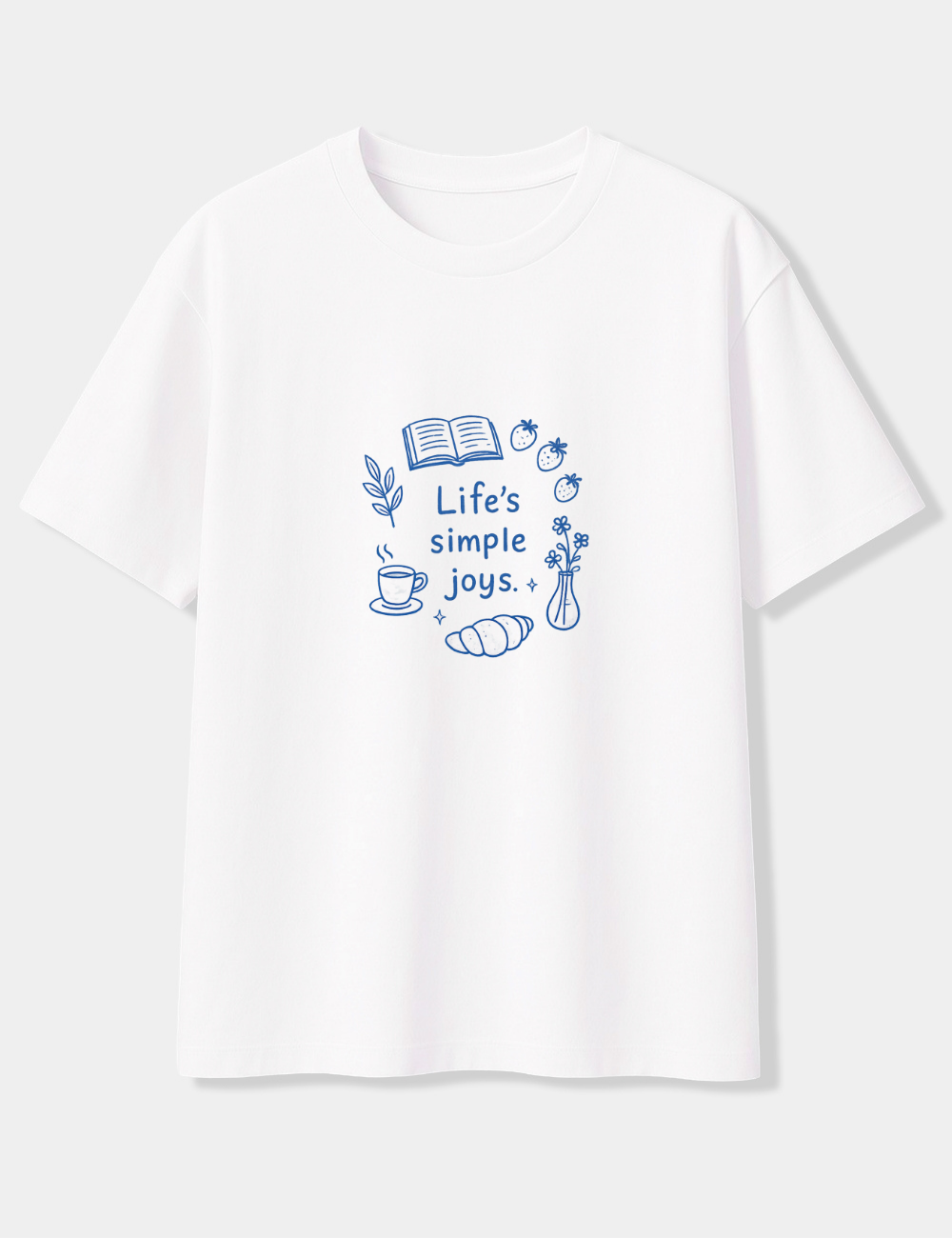 LIFE'S SIMPLE JOYS OVERSIZED T-SHIRT