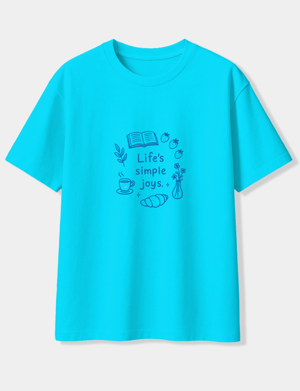LIFE'S SIMPLE JOYS OVERSIZED T-SHIRT