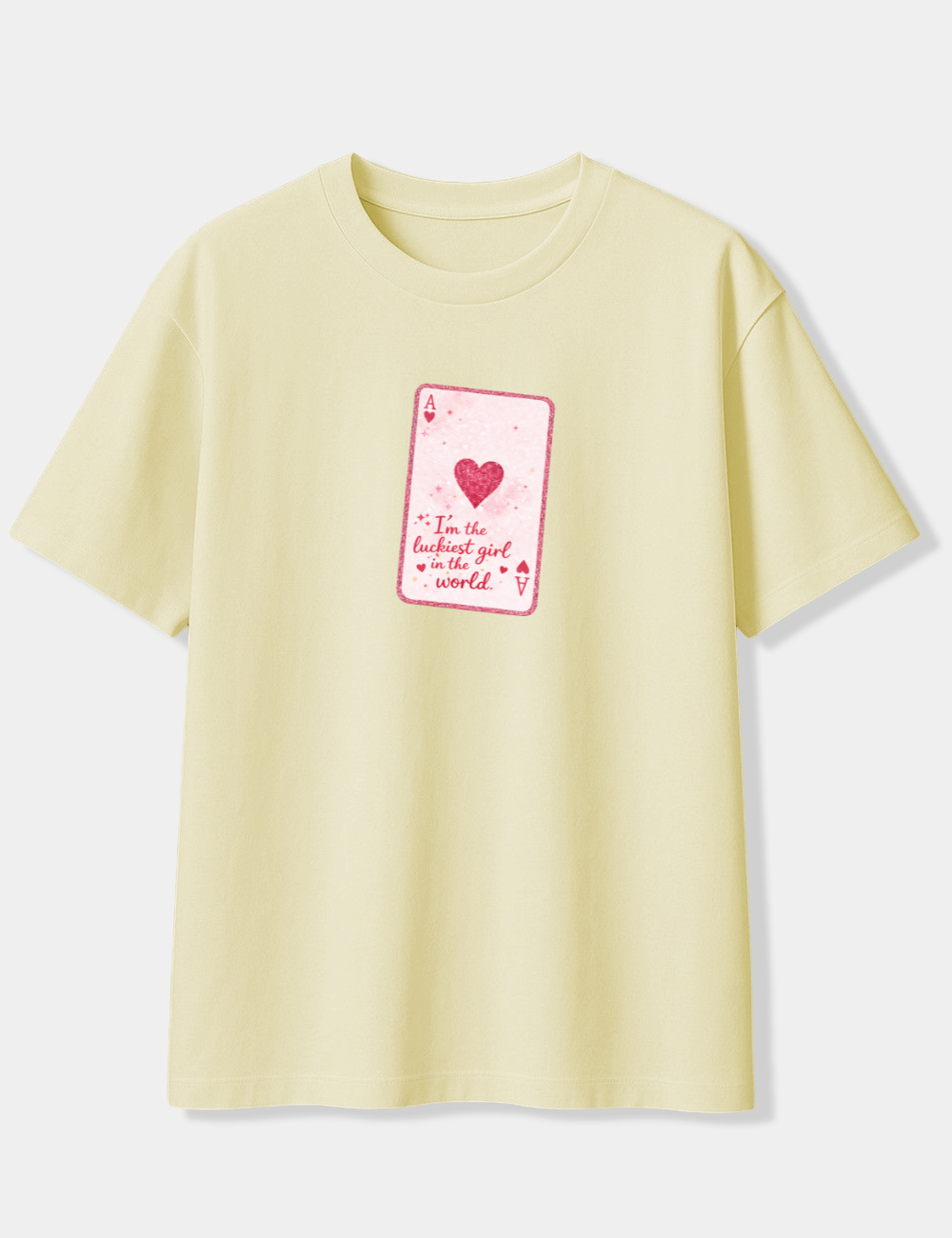 LUCKIEST OVERSIZED T-SHIRT