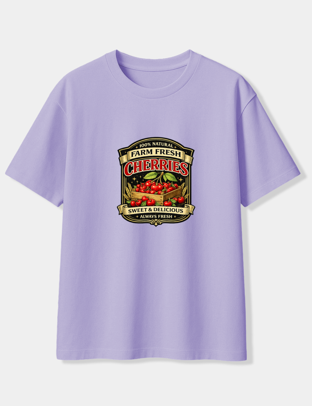 CHERRIES OVERSIZED T-SHIRT
