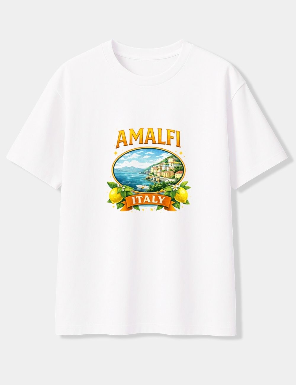 AMALFI ITALY OVERSIZED T-SHIRT