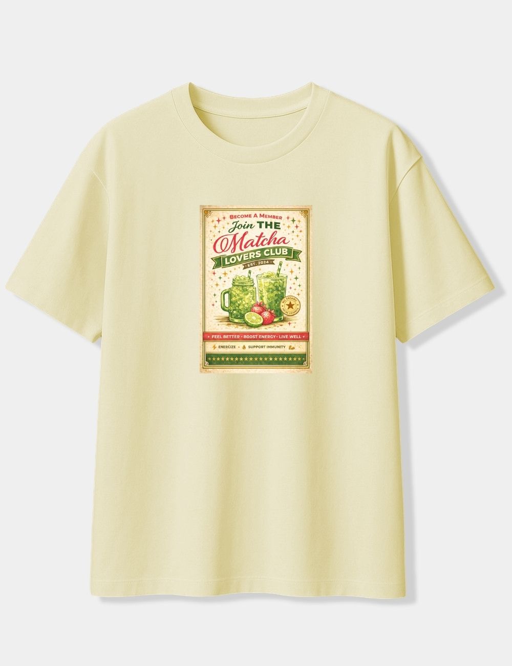 MATCHA CLUB OVERSIZED T-SHIRT