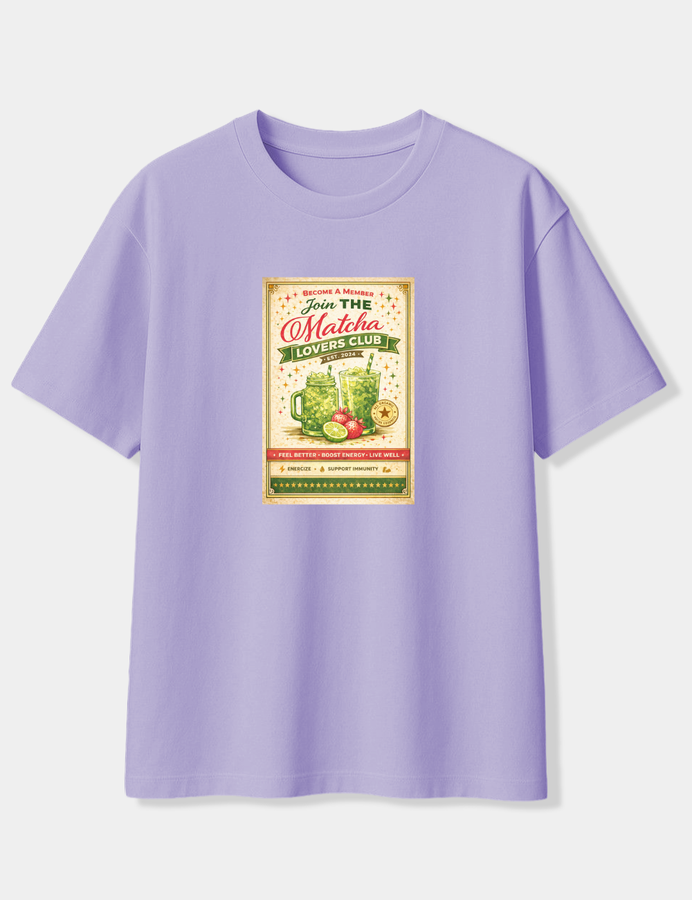 MATCHA LOVERS CLUB OVERSIZED T-SHIRT