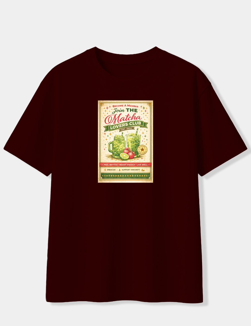MATCHA LOVERS CLUB OVERSIZED T-SHIRT