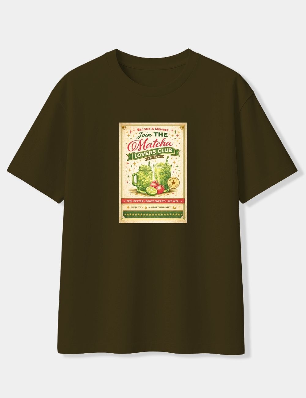 MATCHA CLUB OVERSIZED T-SHIRT
