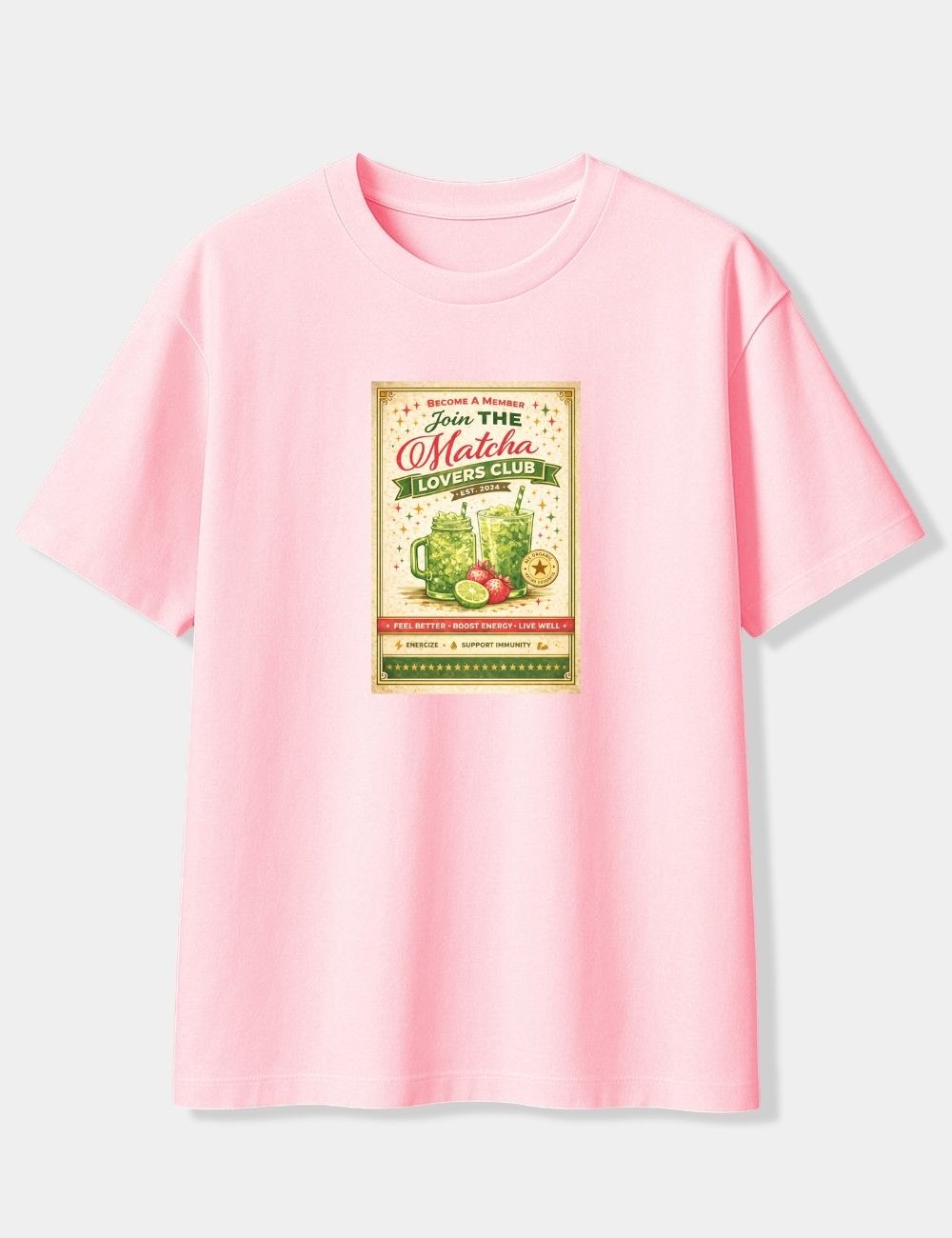 MATCHA CLUB OVERSIZED T-SHIRT