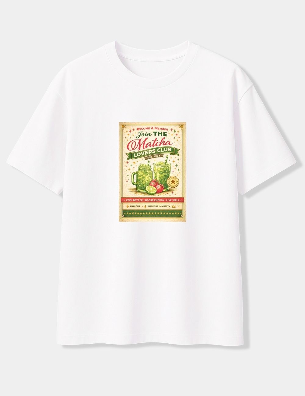 MATCHA CLUB OVERSIZED T-SHIRT
