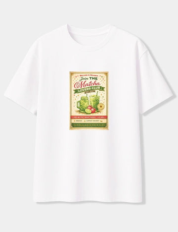 MATCHA CLUB OVERSIZED T-SHIRT