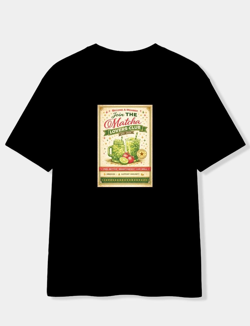 MATCHA CLUB OVERSIZED T-SHIRT