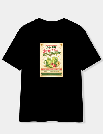 MATCHA LOVERS CLUB OVERSIZED T-SHIRT