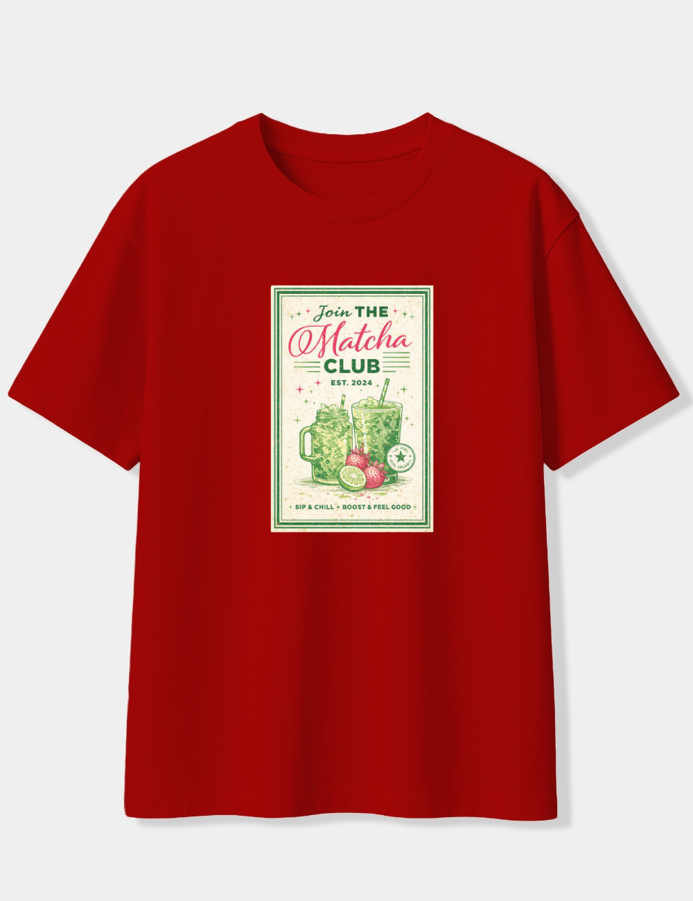 MATCHA CLUB OVERSIZED T-SHIRT
