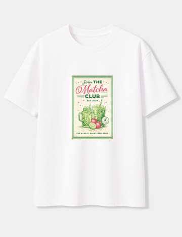 MATCHA CLUB OVERSIZED T-SHIRT