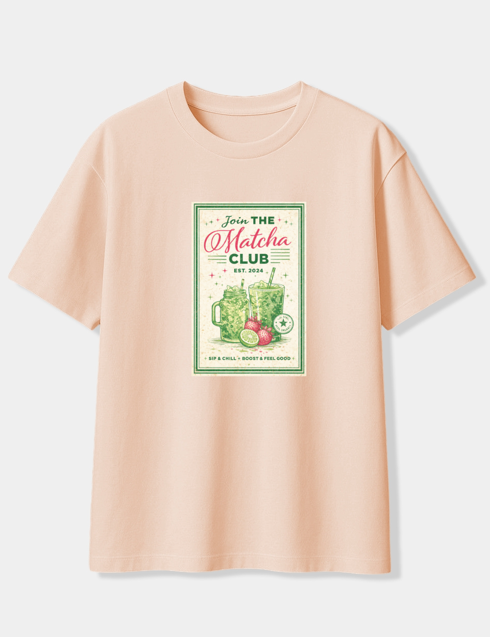 MATCHA CLUB OVERSIZED T-SHIRT