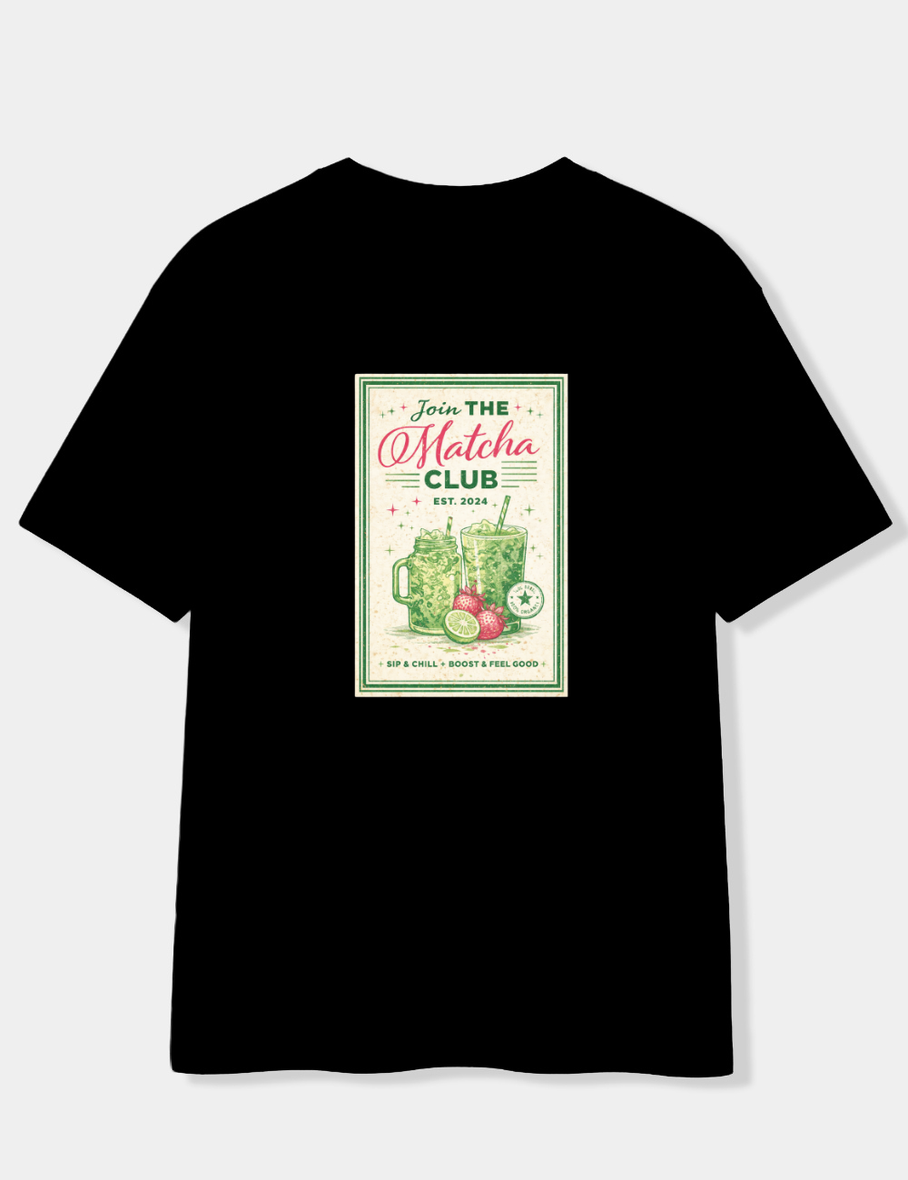 MATCHA CLUB OVERSIZED T-SHIRT