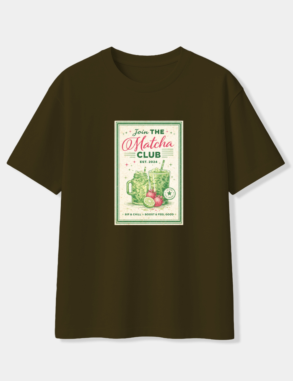 MATCHA CLUB OVERSIZED T-SHIRT