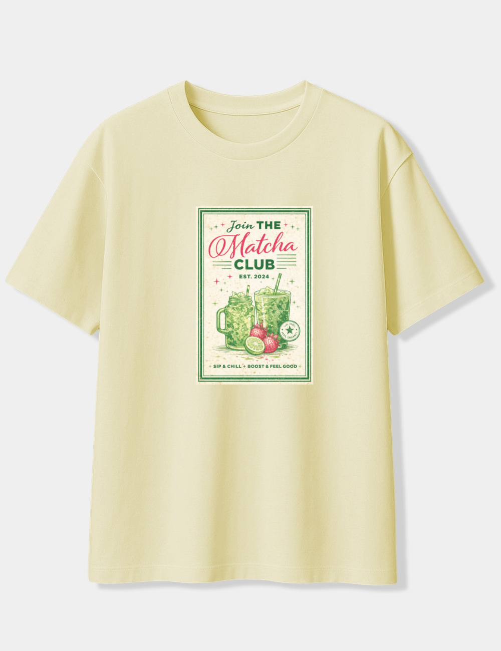 MATCHA CLUB OVERSIZED T-SHIRT